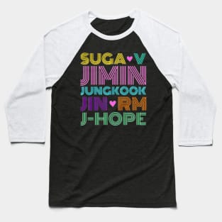 bts ARMY Baseball T-Shirt